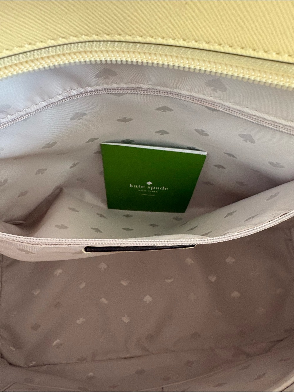 💛💛KATE SPADE YELLOW SAFFIANO LEATHER TOTE BAG!💛💛 - Picture 9 of 11